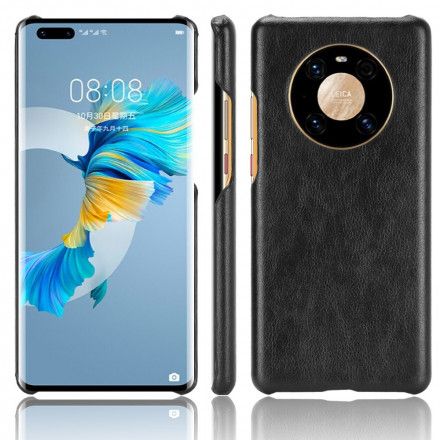 Deksel Til Huawei Mate 40 Pro Litchi Skinneffekt