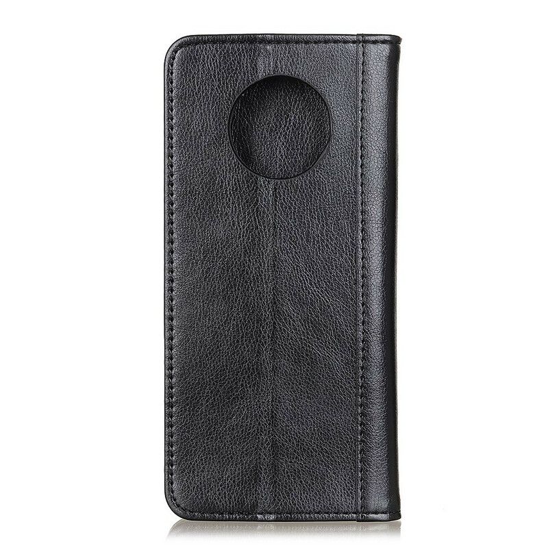 Folio Deksel Til Huawei Mate 40 Pro Premium Split Litchi Leather