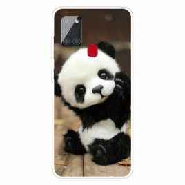 Deksel Til Samsung Galaxy A21s Fleksibel Panda