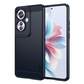 Deksel Oppo Reno 11f 5g Børstet Karbonfiber