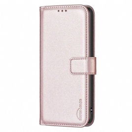 Folio Deksel Oppo Reno 11f 5g Faux Leather Binfen Farge