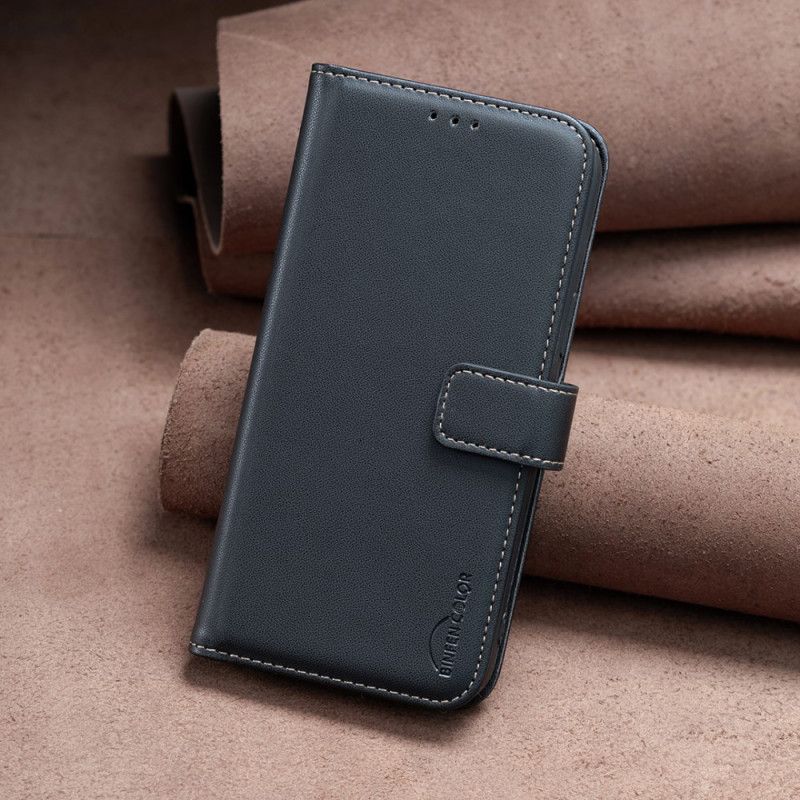 Folio Deksel Oppo Reno 11f 5g Faux Leather Binfen Farge