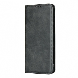 Beskyttelse Deksel Til Xiaomi Mi 10 Lite Folio Deksel Elegance Split Leather