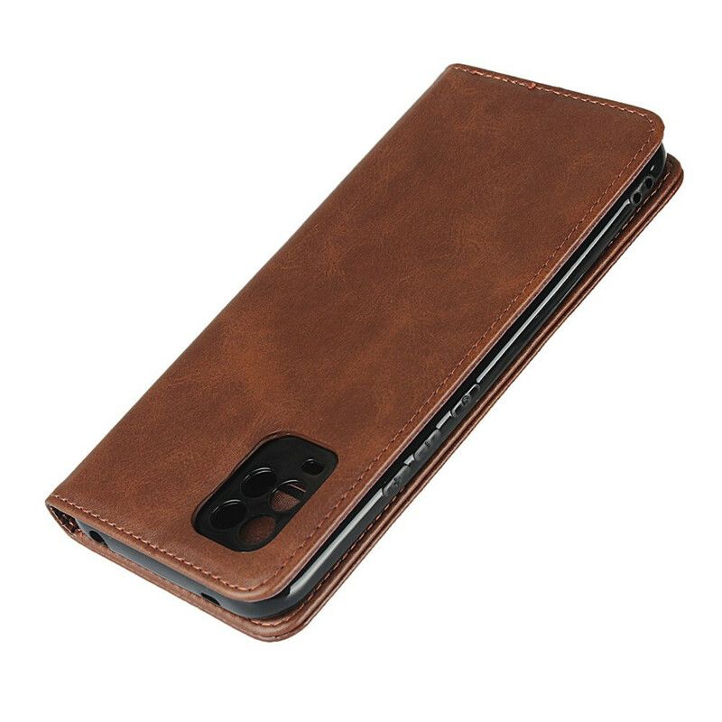 Beskyttelse Deksel Til Xiaomi Mi 10 Lite Folio Deksel Elegance Split Leather