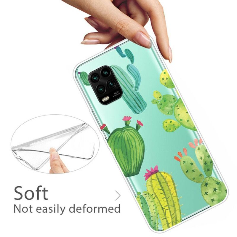 Deksel Til Xiaomi Mi 10 Lite Kaktus Akvarell