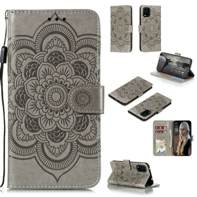 Folio Deksel Til Xiaomi Mi 10 Lite Full Mandala