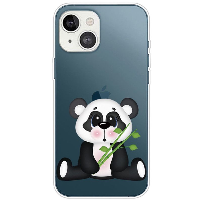 Deksel Til iPhone 14 Plus Transparent Trist Panda