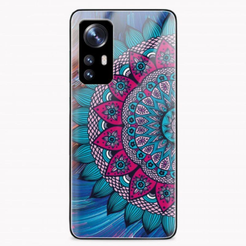 Deksel Til Xiaomi 12 / 12X Mandala Herdet Glass