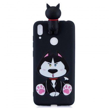 Deksel Til Huawei Y7 2019 Funny Dog 3d