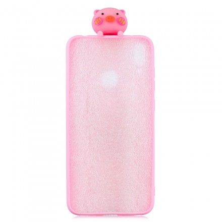 Deksel Til Huawei Y7 2019 Funny Pig 3d