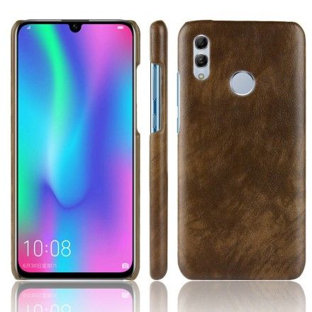 Deksel Til Huawei Y7 2019 Performance Litchi Leather Effect