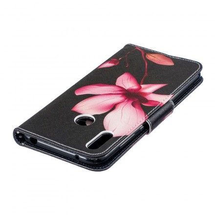 Folio Deksel Til Huawei Y7 2019 Rosa Blomst