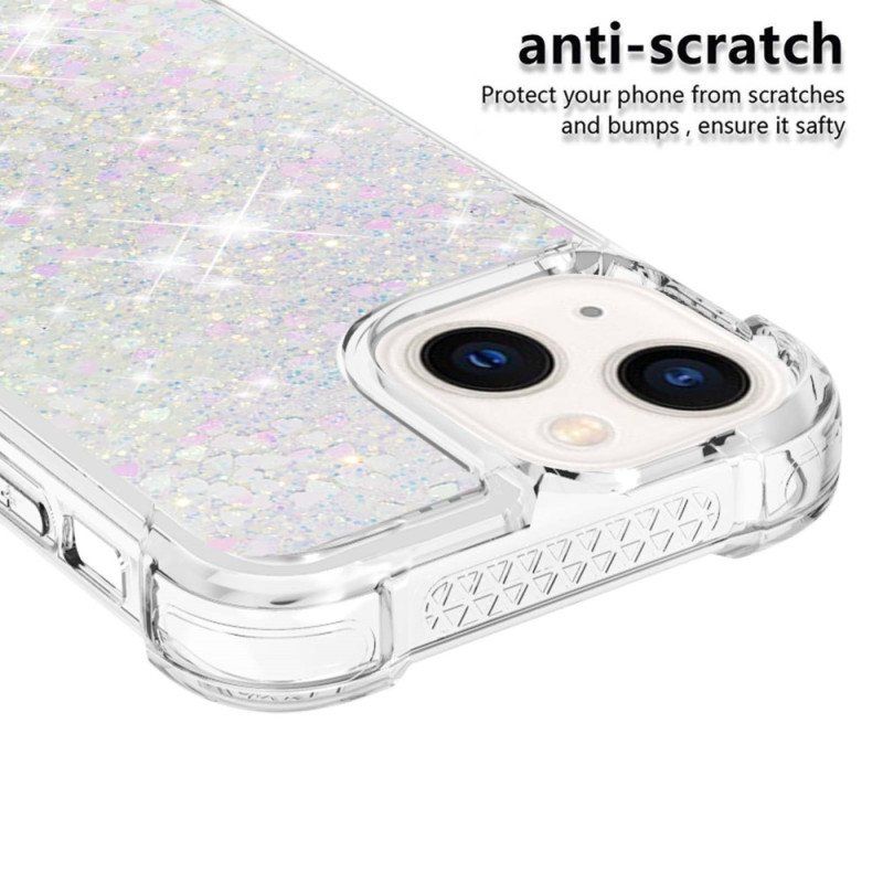 Deksel Til iPhone 15 Glitter