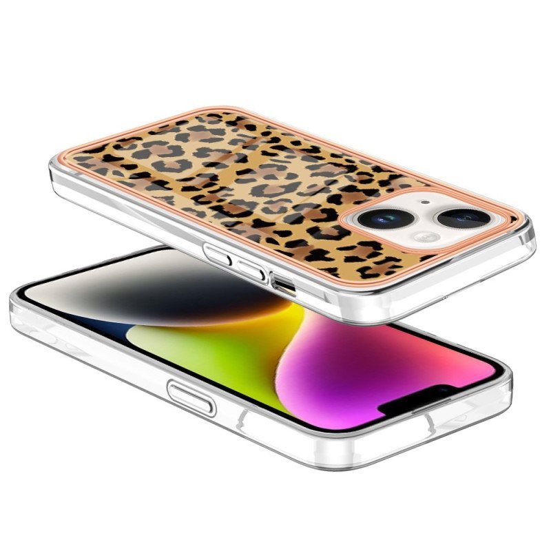 Deksel Til iPhone 15 Plus Leopard