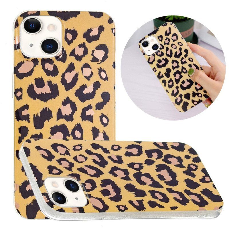Deksel Til iPhone 15 Plus Leopard