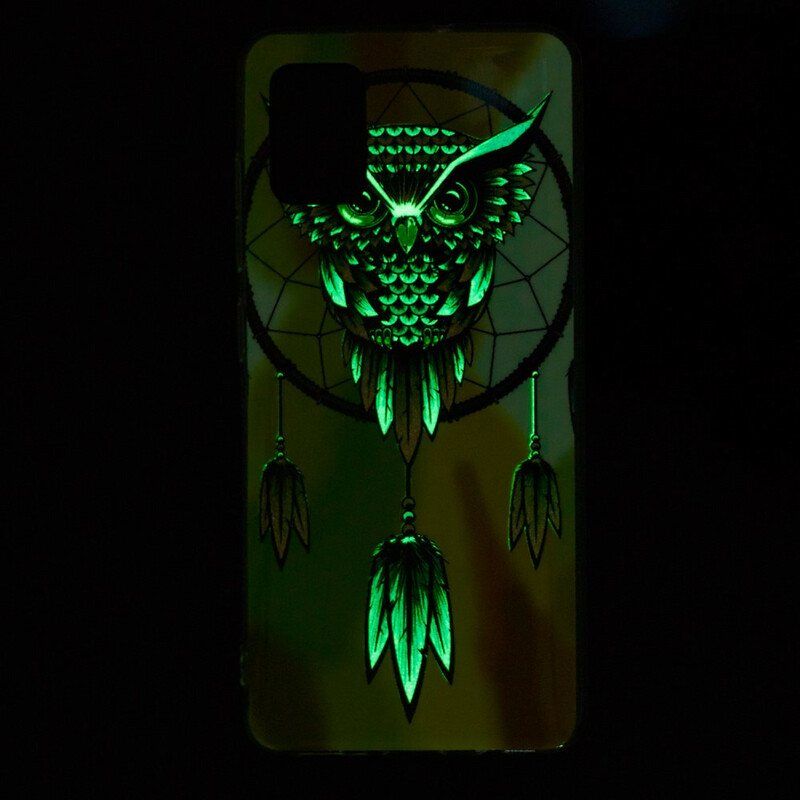 Deksel Til Poco M5s Fluorescerende Owl Dream Catcher