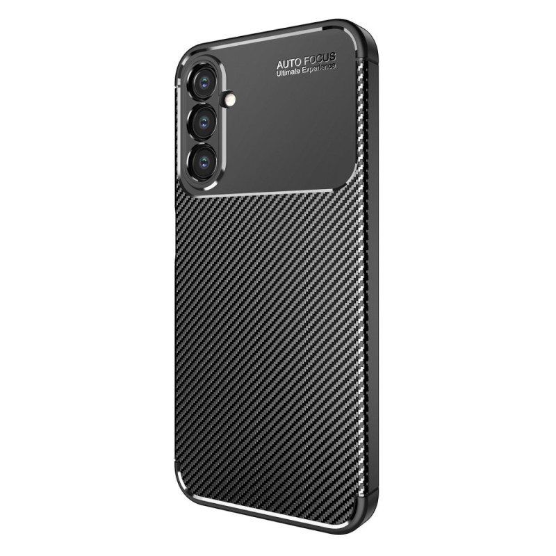 Deksel Til Samsung Galaxy A14 / A14 5G Fleksibel Karbonfiber