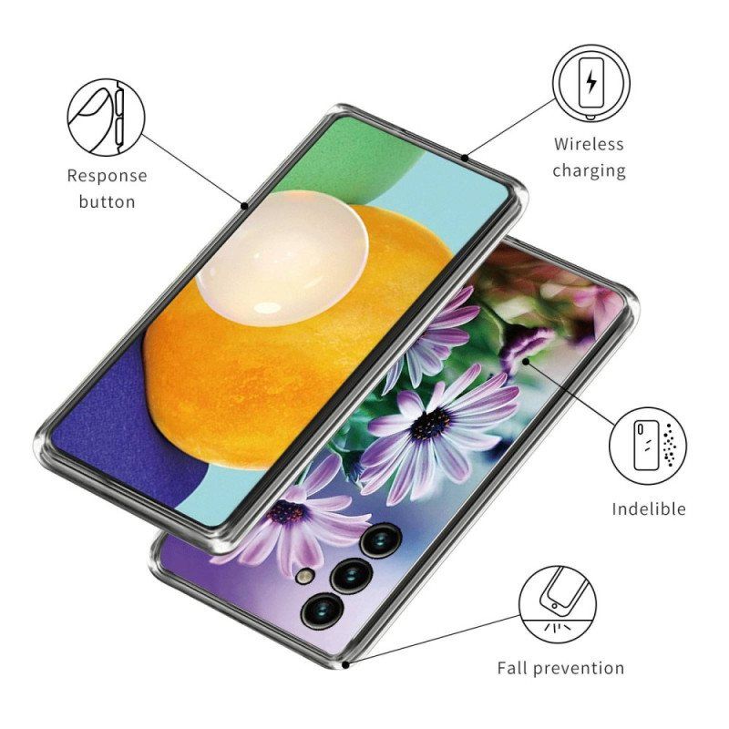 Deksel Til Samsung Galaxy A14 / A14 5G Floral Silikon