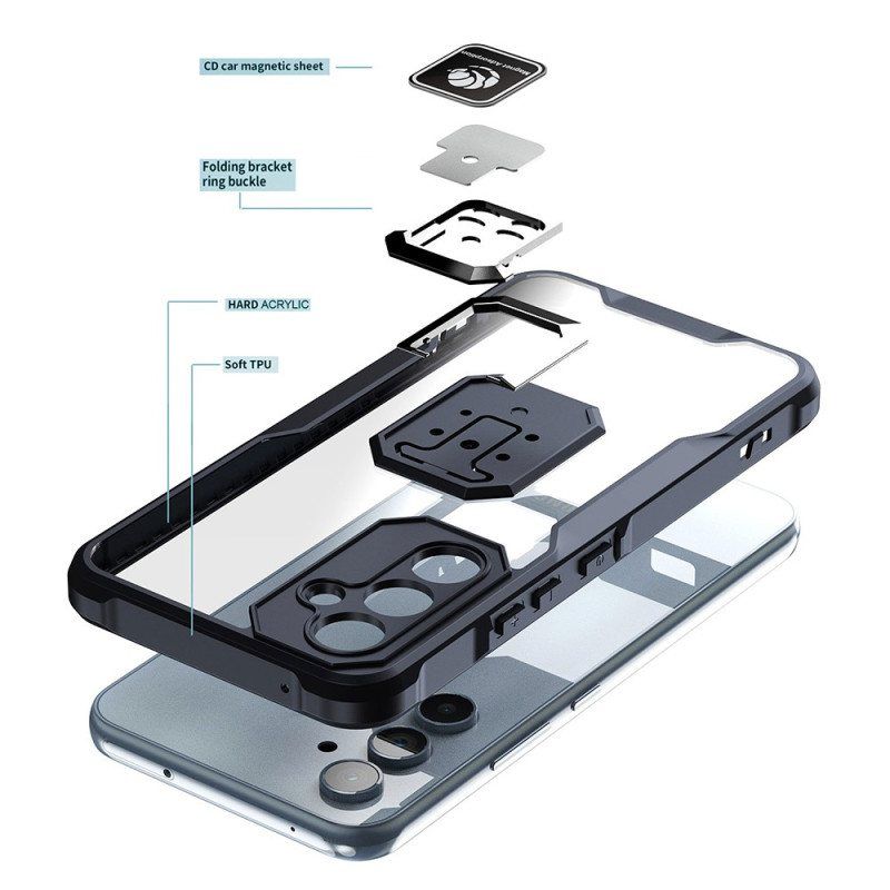 Deksel Til Samsung Galaxy A54 5G Ring-brakett Design