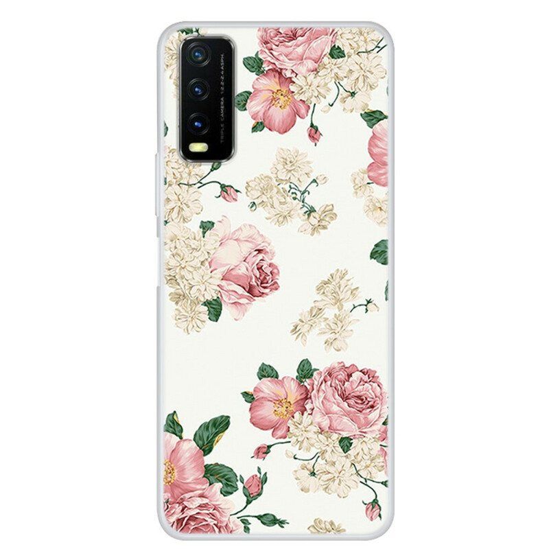 Deksel Til Vivo Y20s Liberty Blomster