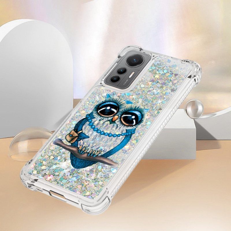 Deksel Til Xiaomi 12 Lite Paljetter Miss Owl