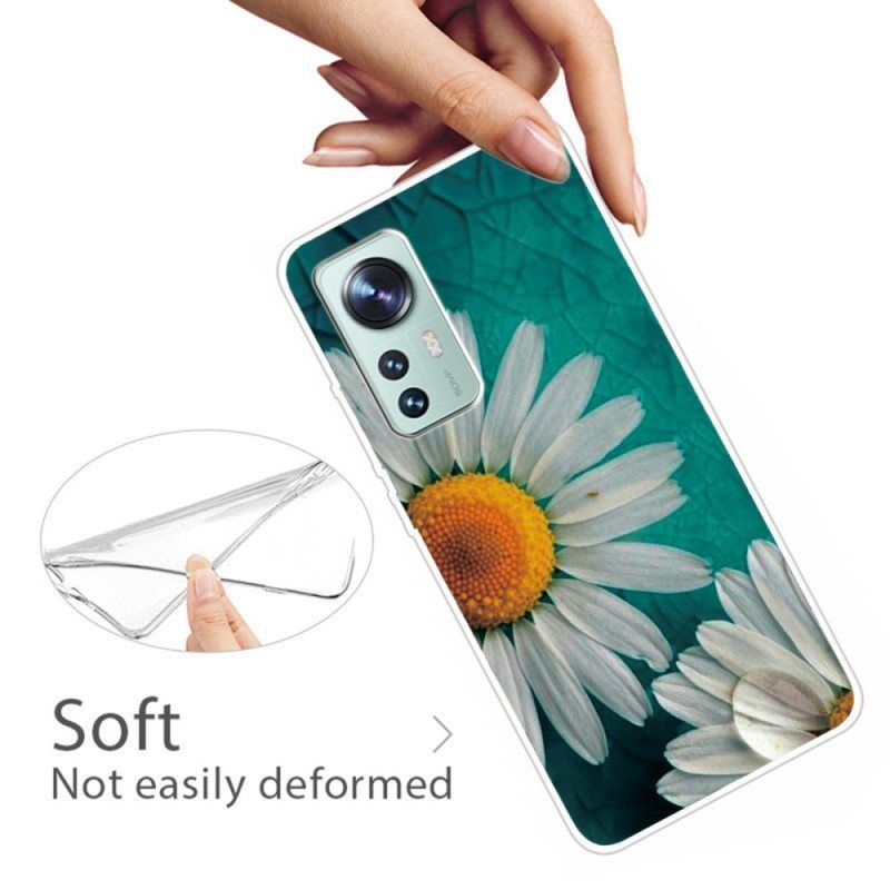 Deksel Til Xiaomi 12 Pro Floral Silikon