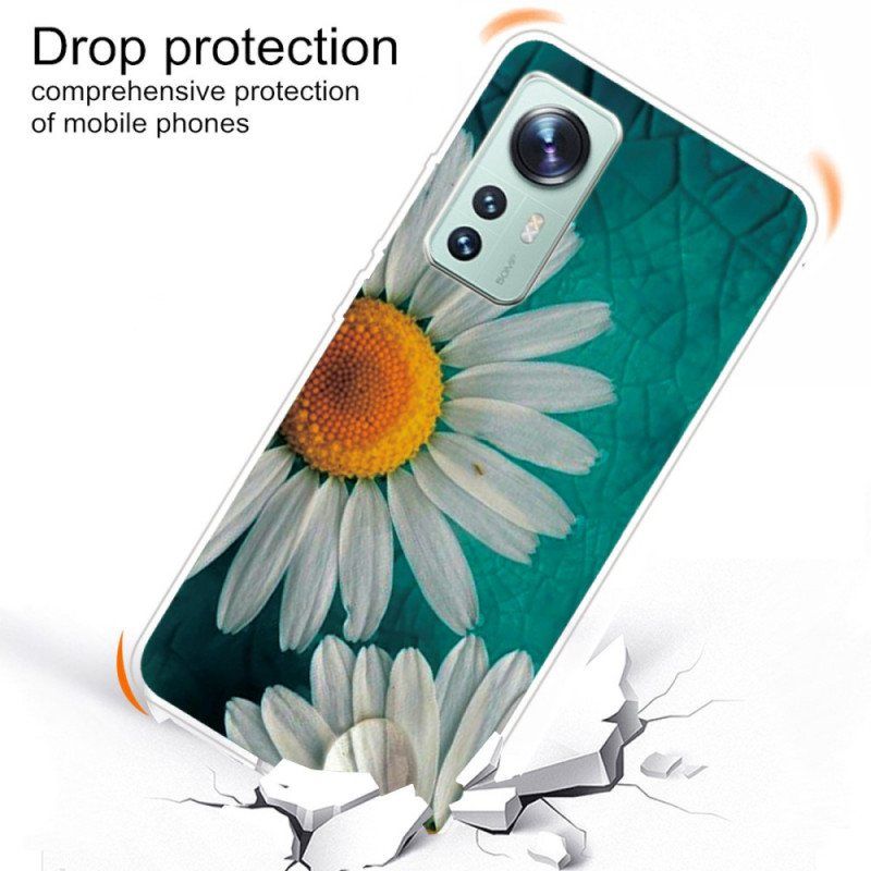 Deksel Til Xiaomi 12 Pro Floral Silikon