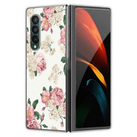 Deksel Til Samsung Galaxy Z Fold 3 5G Frihetsblomster