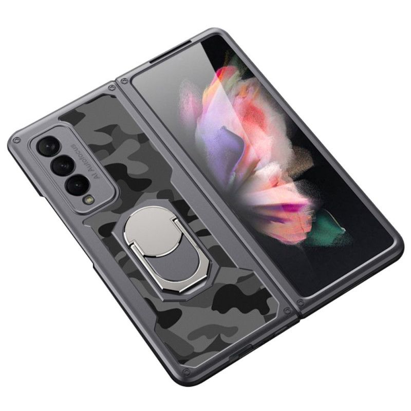 Deksel Til Samsung Galaxy Z Fold 3 5G Gkk Support Ring Camouflage