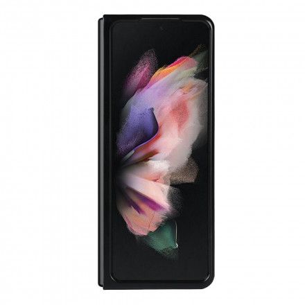 Deksel Til Samsung Galaxy Z Fold 3 5G Litchi Skinnbakside