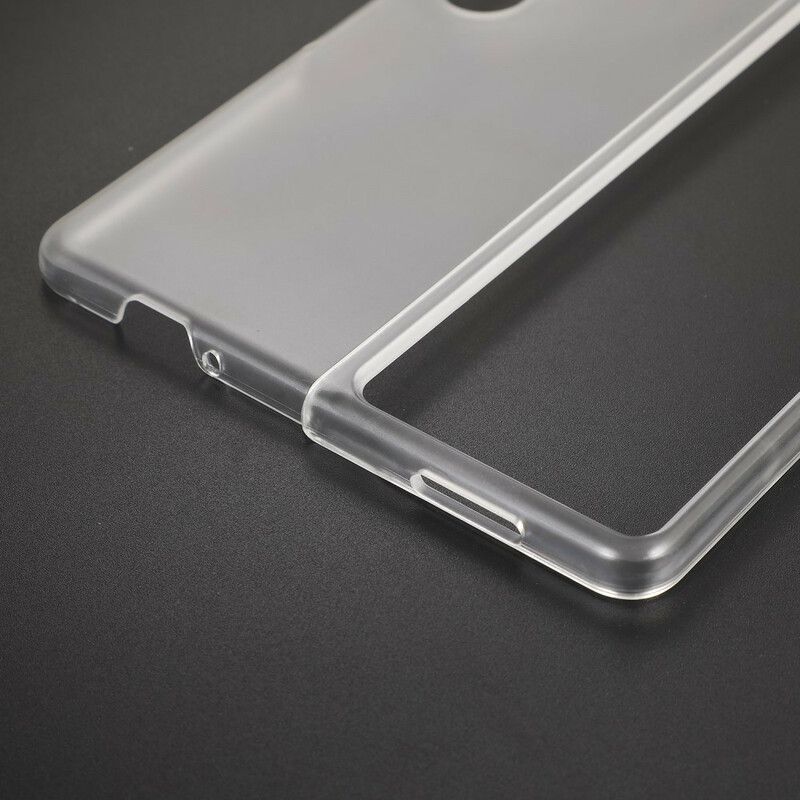 Deksel Til Samsung Galaxy Z Fold 3 5G Matt Klar Plast
