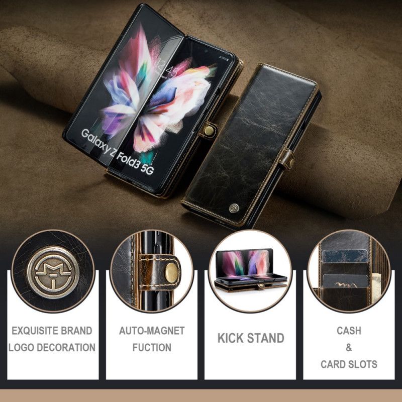 Folio Deksel Til Samsung Galaxy Z Fold 3 5G Lyneffekt Caseme