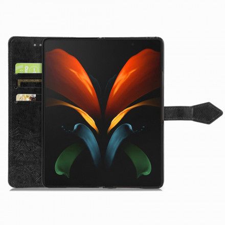 Folio Deksel Til Samsung Galaxy Z Fold 3 5G Middelaldermandala