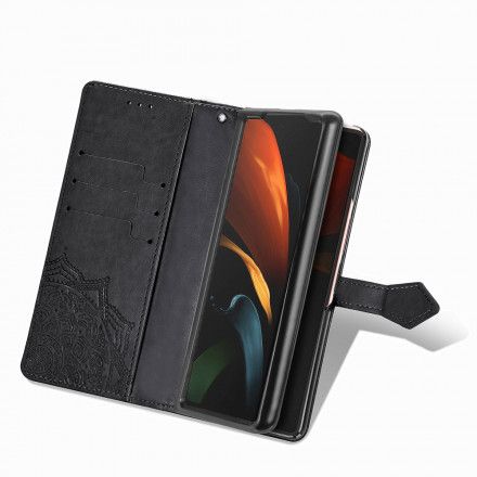 Folio Deksel Til Samsung Galaxy Z Fold 3 5G Middelaldermandala