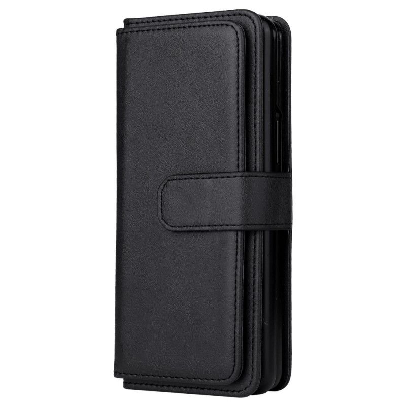 Folio Deksel Til Samsung Galaxy Z Fold 3 5G Multi-funksjon Business Wallet