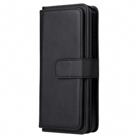 Folio Deksel Til Samsung Galaxy Z Fold 3 5G Multi-funksjon Business Wallet