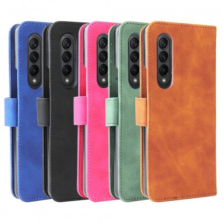 Folio Deksel Til Samsung Galaxy Z Fold 3 5G Skin-touch