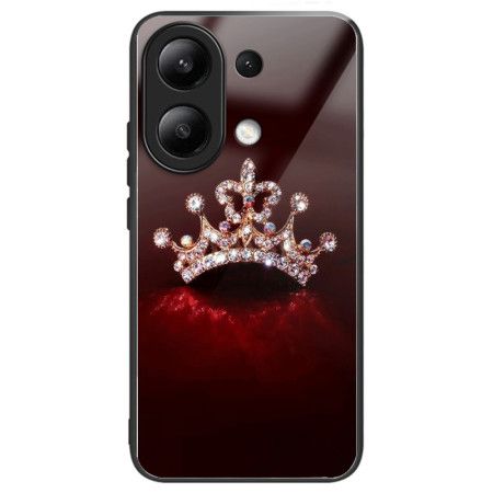 Deksel Xiaomi Redmi Note 13 4g Diamantkrone Herdet Glass