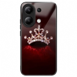 Deksel Xiaomi Redmi Note 13 4g Diamantkrone Herdet Glass