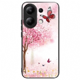 Deksel Xiaomi Redmi Note 13 4g Kirsebærblomster Av Herdet Glass