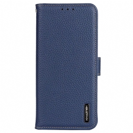 Folio Deksel Til Xiaomi Redmi Note 13 4g Khazneh Litchi Leather