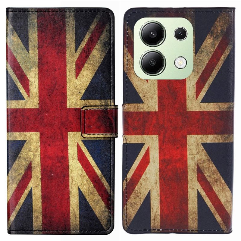 Folio Deksel Til Xiaomi Redmi Note 13 4g Union Jack