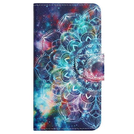 Folio Deksel Xiaomi Redmi Note 13 4g Stjernehimmel Og Lanyard Mandala Beskyttelse Deksel