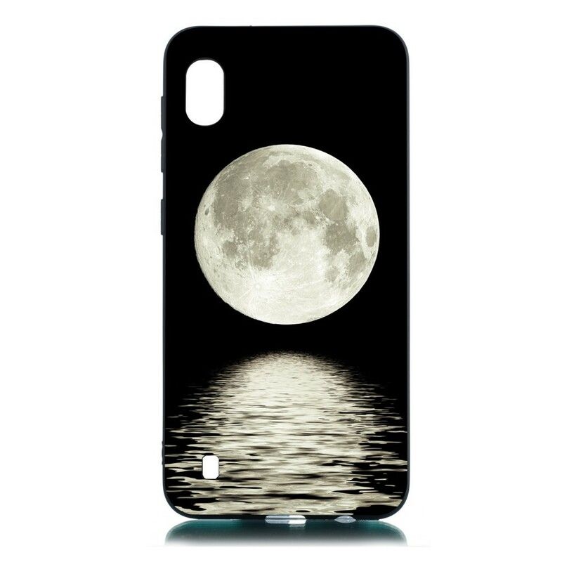 Deksel Til Samsung Galaxy A10 Marine Moon Fleksibel Silikon