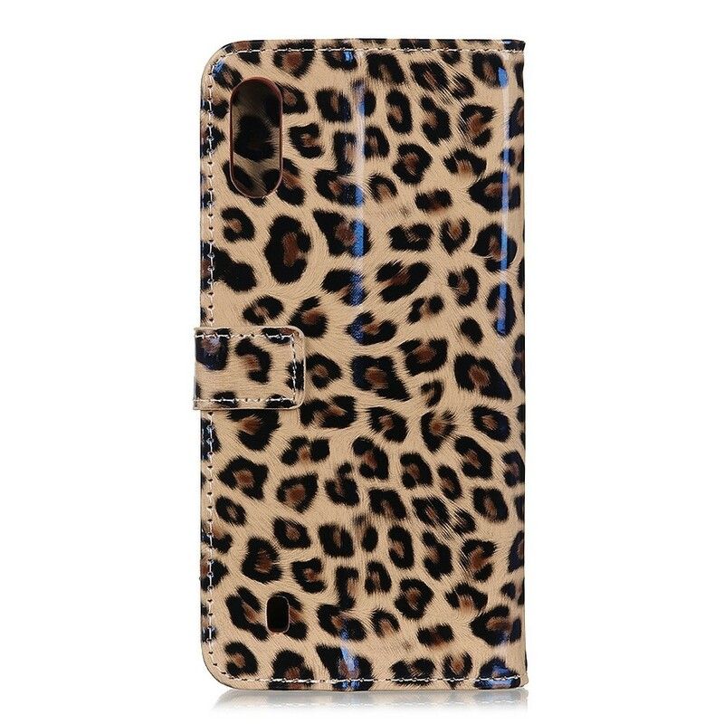 Folio Deksel Til Samsung Galaxy A10 Leopard