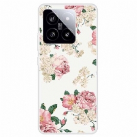 Deksel Til Xiaomi 14 Liberty Flowers