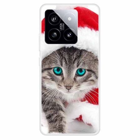 Deksel Xiaomi 14 Mobildeksel Julekatt