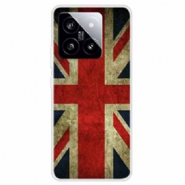 Deksel Xiaomi 14 Storbritannias Flagg