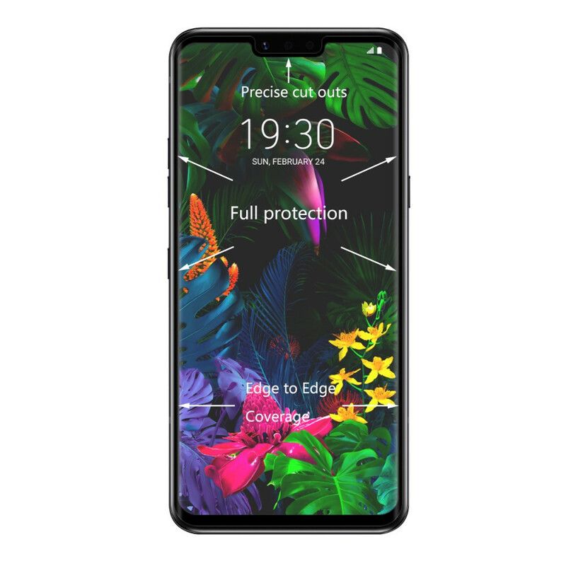 Herdet Glassbeskyttelse For Lg G8 Thinq-Skjerm