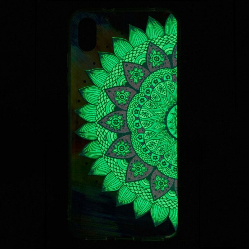 Deksel Til Xiaomi Redmi 7A Fluorescerende Fargerik Mandala